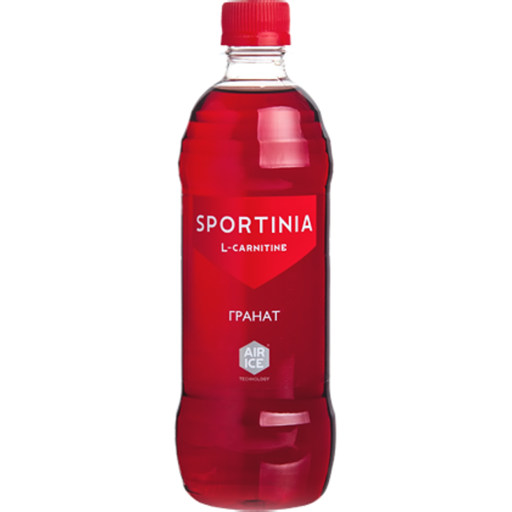Sportinia L-Carnitine пребиотический спортивный напиток с гранатом, 500 мл