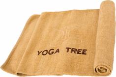 Коврик для йоги YOGA TREE - бежевый в чехле 60см х 190см 100%-хлопок