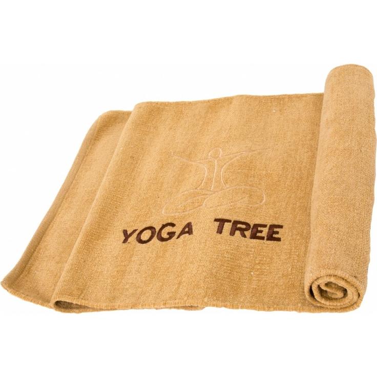 Коврик для йоги YOGA TREE - бежевый в чехле 60см х 190см 100%-хлопок