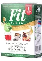 Fit Parad заменитель сахара на основе эритрита N7 со стевией и сукралозой, коробка 200 г