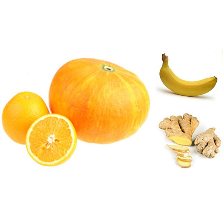 Натуральный смузи ЭКОСТОРИЯ N6 тыква-банан-апельсин-имбирь 300 мл