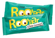 Батончик ROOBAR Chia + Coconut с чиа и кокосом органический 50 г