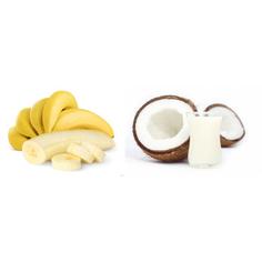 Веганское мороженое ЭКОСТОРИЯ натуральное ванильное из бананов и кокосовых сливок в лотке, 350 г