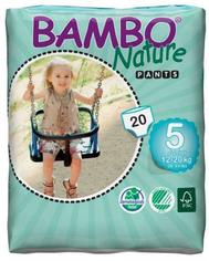 Подгузники-трусики детские органические Junior 12-20 кг BAMBO Nature, 20 штук