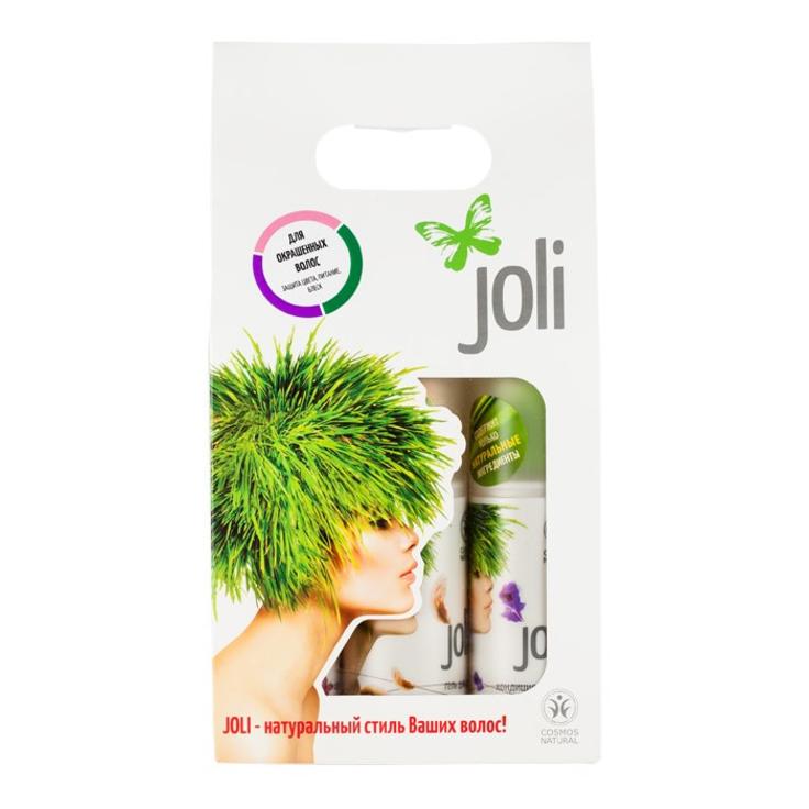 JOLI Набор для окрашенных волос. Защита цвета-питание-блеск, 3x150 мл
