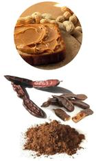 Ореховая паста шоколадная из жареного арахиса и кэроба 9Nuts, 1000 г