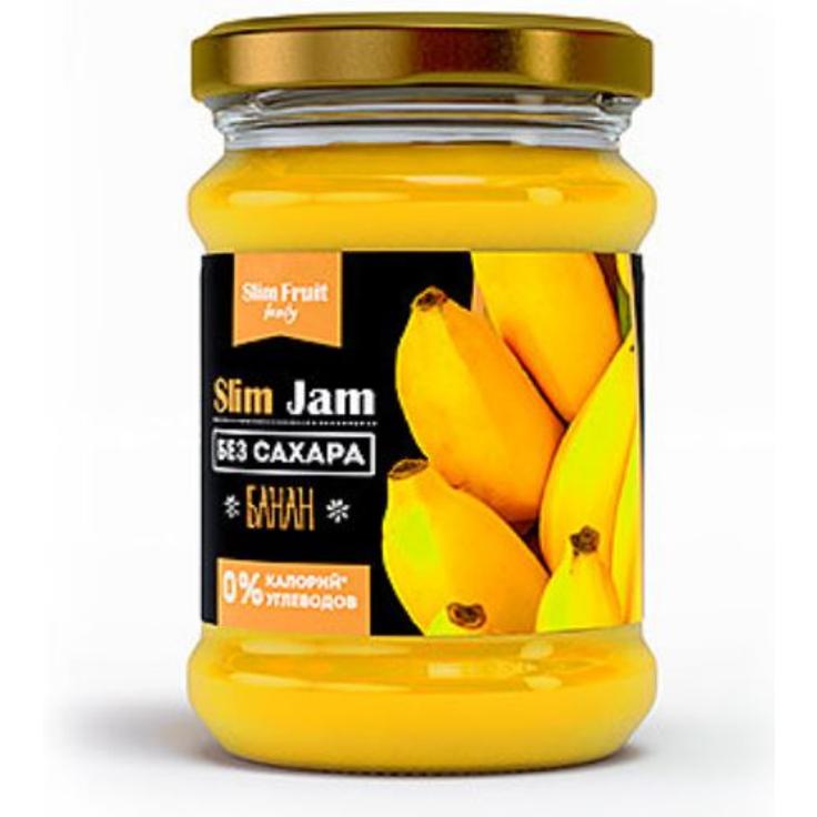 Slim Jam безкалорийный безуглеводный джем Банан 250 г