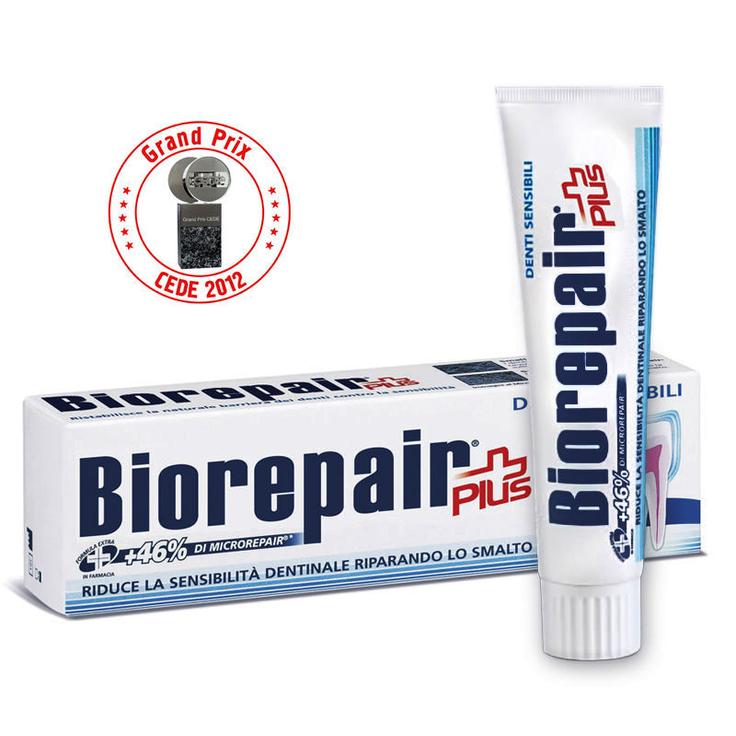 Biorepair Sensitive Teeth Plus профессиональная зубная паста для чувствительных зубов, 100 мл
