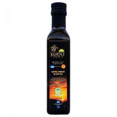 Оливковое масло Extra Virgin PDO Messara KURTES в темной стеклянной бутылке 250 мл
