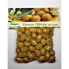 Оливки зеленые сорт Халкидики с орегано KURTES 250 г