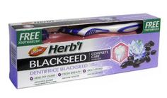 Dabur Herb'l Black Seed аюрведическая зубная паста в комплекте с зубной щеткой 150 г