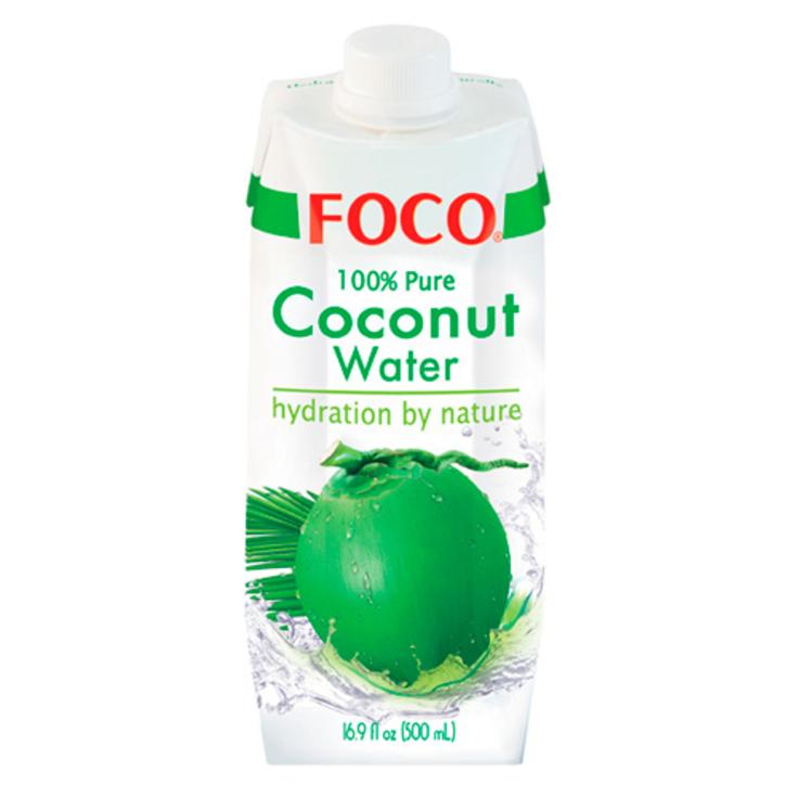 FOCO 100% натуральная кокосовая вода, 500 мл