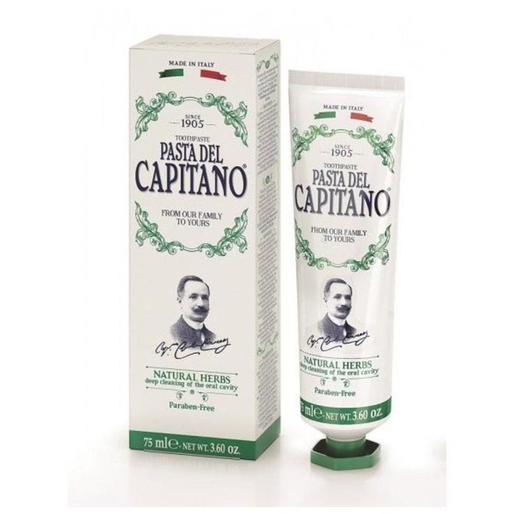 Зубная паста премиум "Натуральные травы" Pasta del Capitano 75 мл