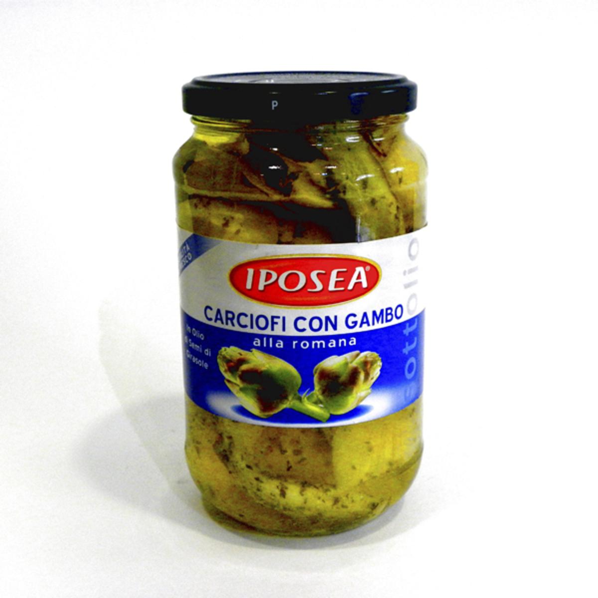 Купить Артишок по-римски в масле IPOSEA 510 г - Экоcтория Челябинск ...