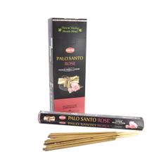 Благовония HEM Palo Santo Rose - Дерево Пало Санто и Роза, 15 палочек