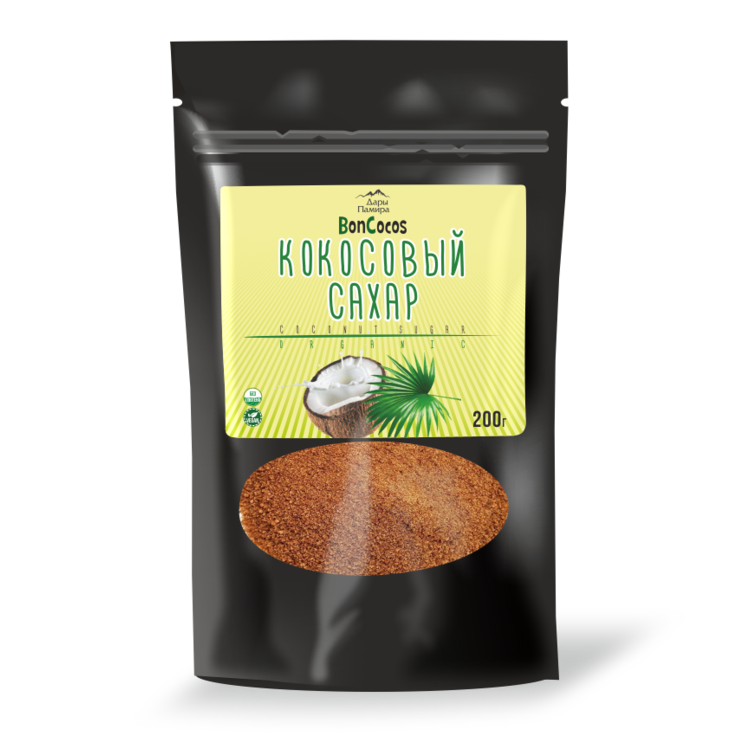 Кокосовый сахар BonCocos 200 г