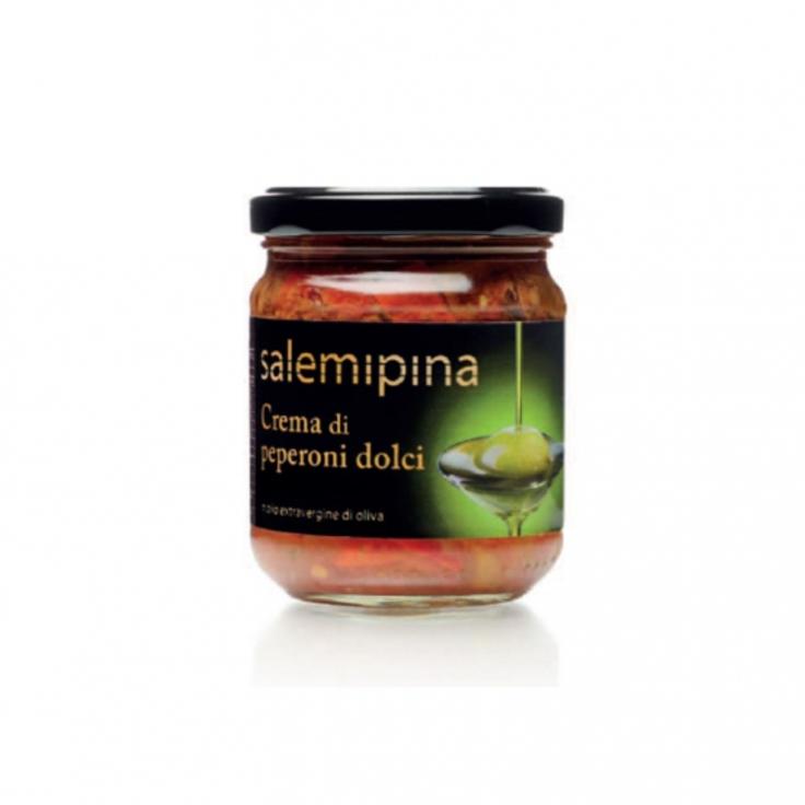 Крем из сицилийских перчиков в оливковом масле Salemipina 180 г