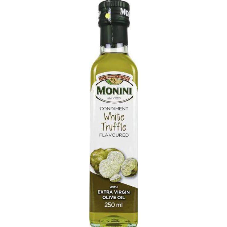 Оливковое масло трюфельное (с ароматом белого трюфеля) Extra Virgin MONINI 250 мл