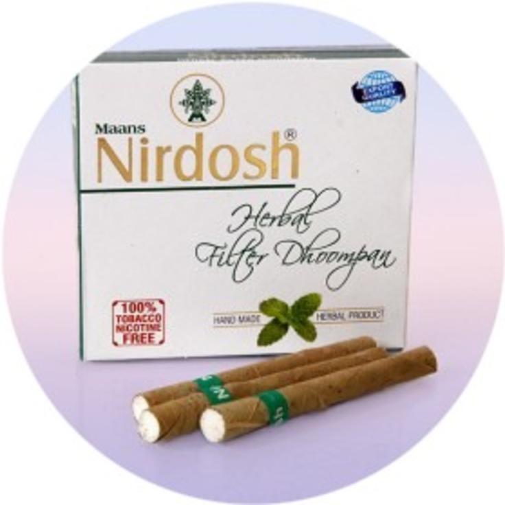 NIRDOSH сигареты без табака - ингалятор на основе трав с фильтром 20 штук
