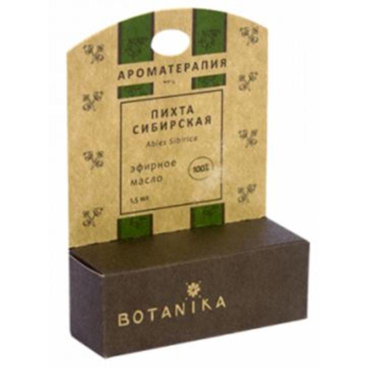 Пихта сибирская, 100% эфирное масло BOTANIKA, 1.5 мл
