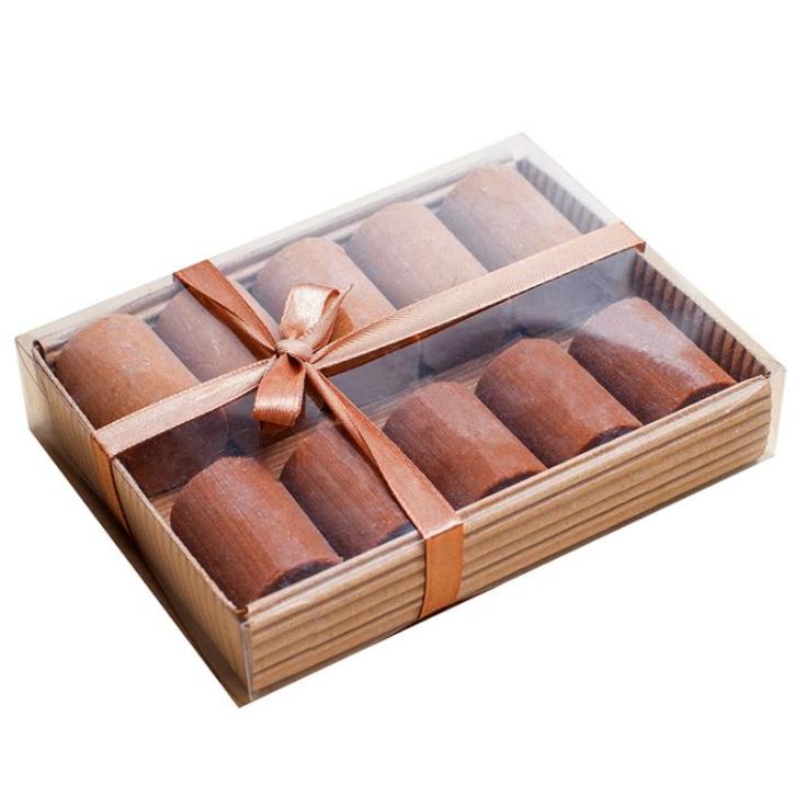Ассорти шоколадных батончиков веганских сыроедных bob, 250 г (10 штук)