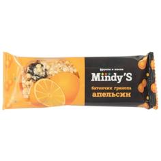 Батончик натуральный гранола "Апельсин" Mindy's 35 г