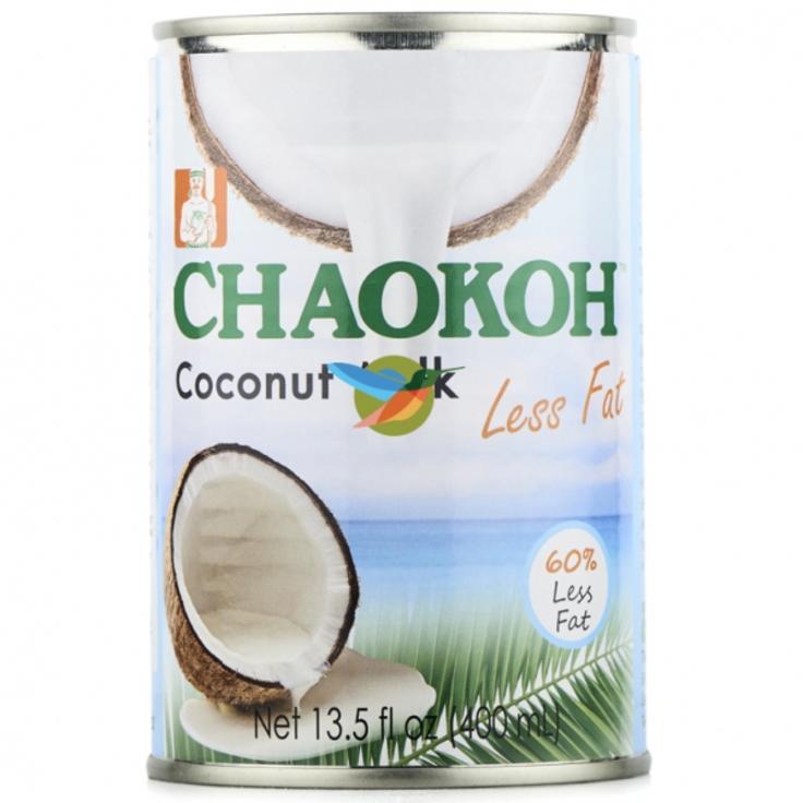 Chaokoh кокосовое молоко с пониженным содержанием жира, 400 мл