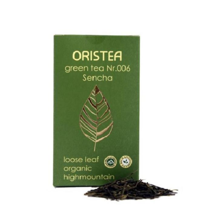 ORISTEA гималайский высокогорный зеленый чай Сенча N006 50 г
