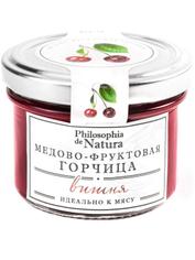 Соус горчичный медово-фруктовый Вишня - Philosophia de Natura, 100 г