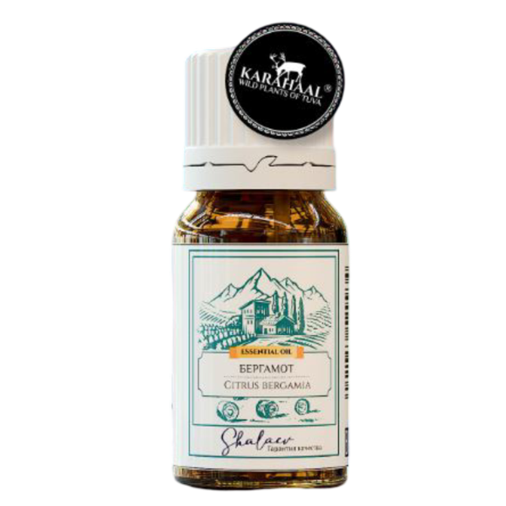 Бергамот (без бергаптена), 100% эфирное масло KARAHAAL, 10 мл