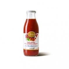Соус томатный "Средиземноморский" из сицилийских помидорчиков черри безглютеновый Salemipina 500 г