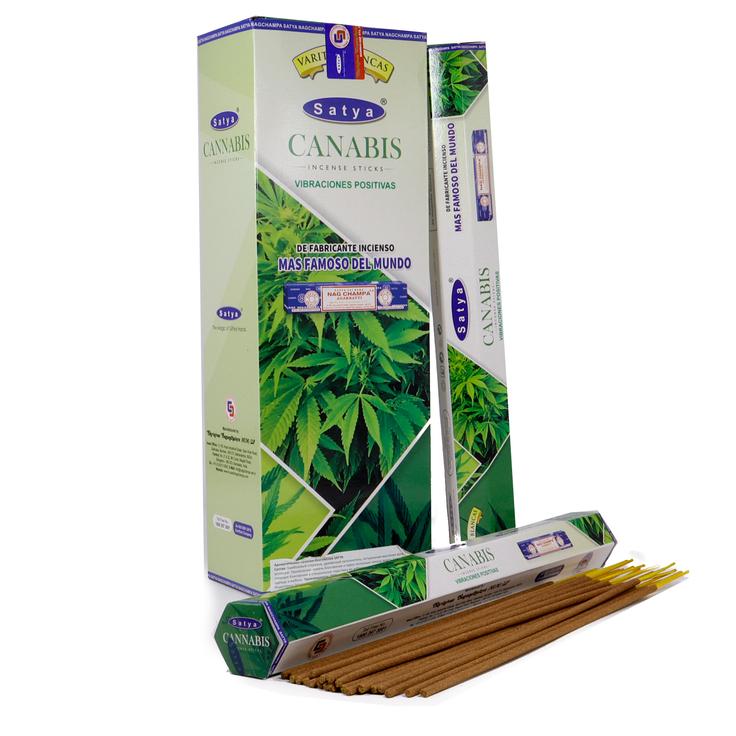 Благовония Satya Cannabis, 20 палочек