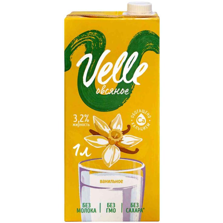 Напиток Velle "Овсяный ванильный" 1 л