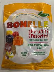 Мармелад ассорти (клубника, лимон, апельсин, вишня) безглютеновый BONELLE 175 г