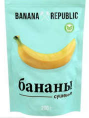 Бананы сушеные BANANA REPUBLIC 200 г