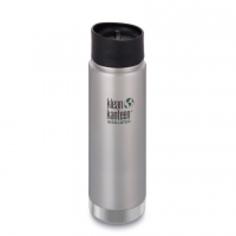Экобутылка Klean Kanteen WIDE INSULATED Cafe Cap 2.0 592 мл (20 oz) - Brushed Stainless
