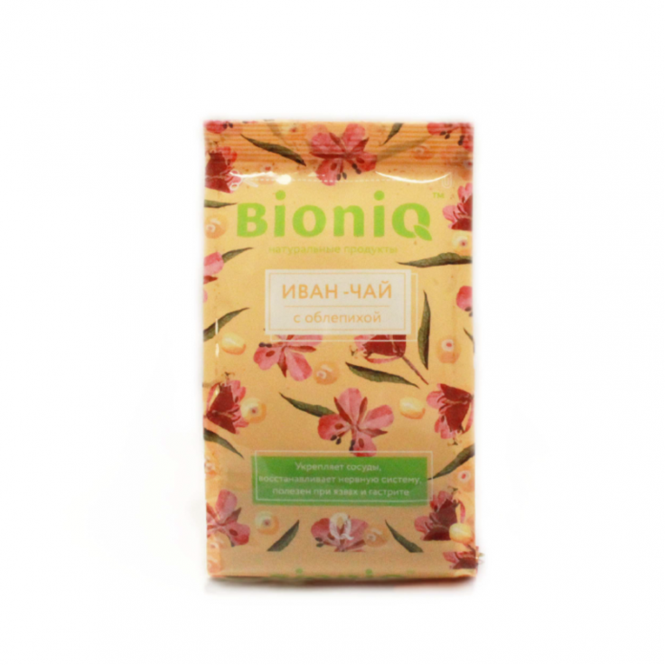 Иван-чай с облепихой BioniQ в пакете, 35 г