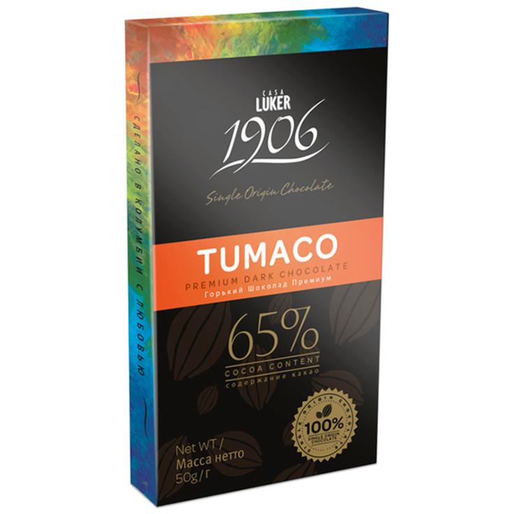 Шоколад горький TUMACO 65% Casa Luker 100 г