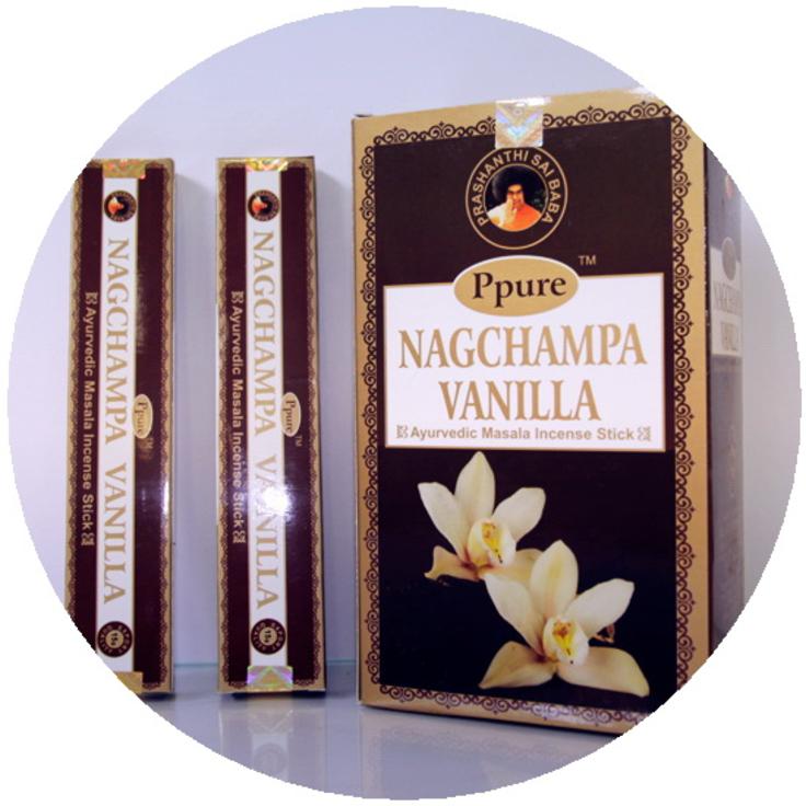Благовония Ppure NAG CHAMPA Vanilla 15 г