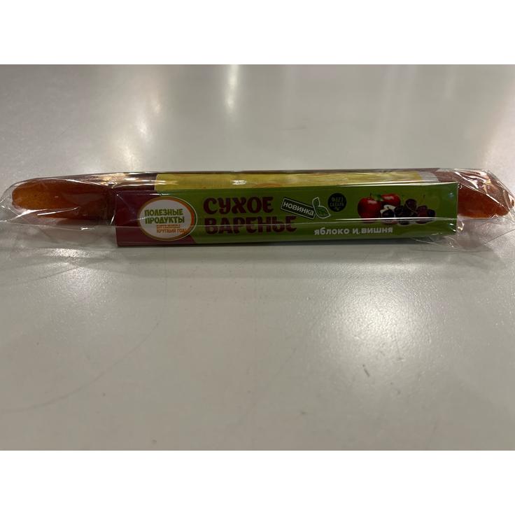 Варенье сухое без сахара (пастила) яблоко-вишня "Фруктовый лаваш" 30 г