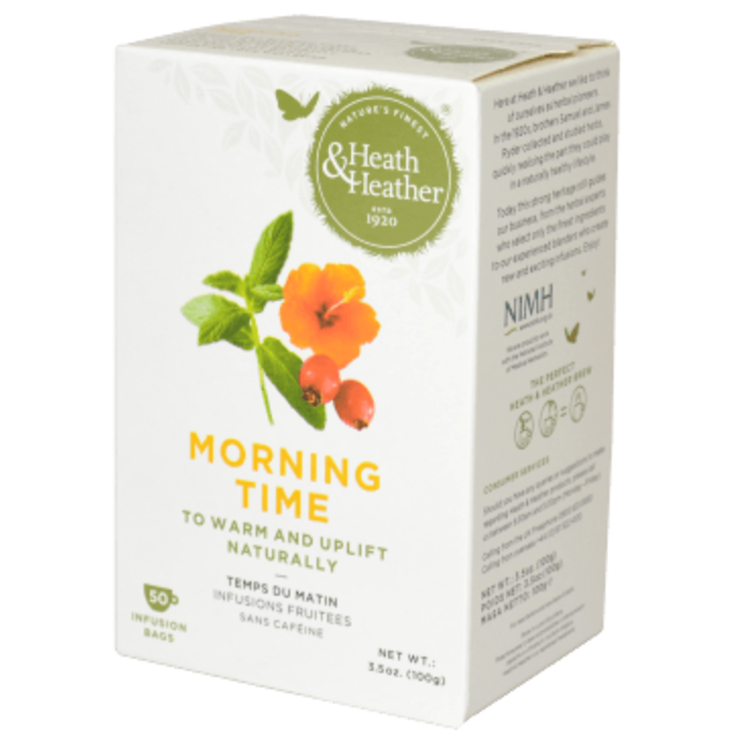 Heath & Heather чай травяной "Утренний" 50 пакетиков 100 г