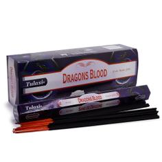 Благовония Tulasi-Sarathi Dragon Blood - Кровь дракона, 20 палочек