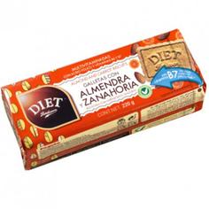 Печенье галетное с миндалем и морковью на тростниковом сахаре с витаминами PAGESA 220 г