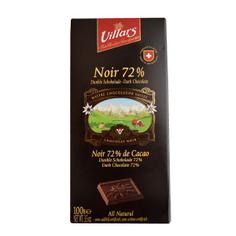 Шоколад темный классический 72% Villars, 100 г