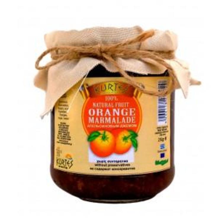 Апельсиновый конфитюр (marmalade) ручного изготовления KURTES 250 мл