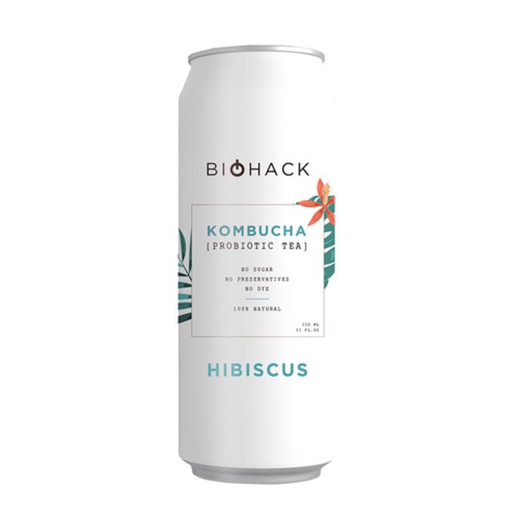 Напиток Комбуча с гибискусом BioHack Hibiscus 330 мл