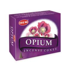 Благовония HEM безосновные Opium - Опиум, 10 конусов