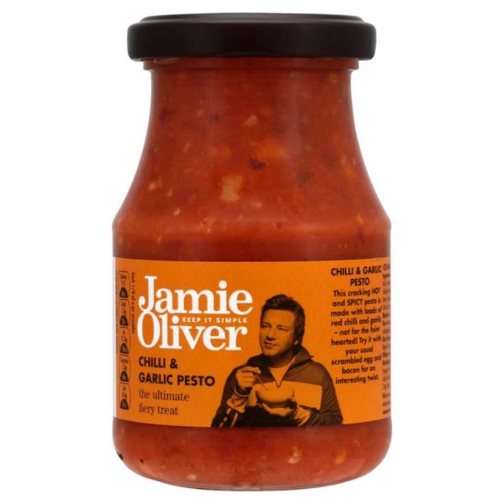 Jamie Oliver песто с чили и чесноком 190 г