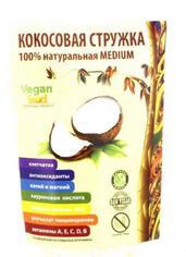 Кокосовая стружка медиум 65% VEGAN FOOD, 250 г