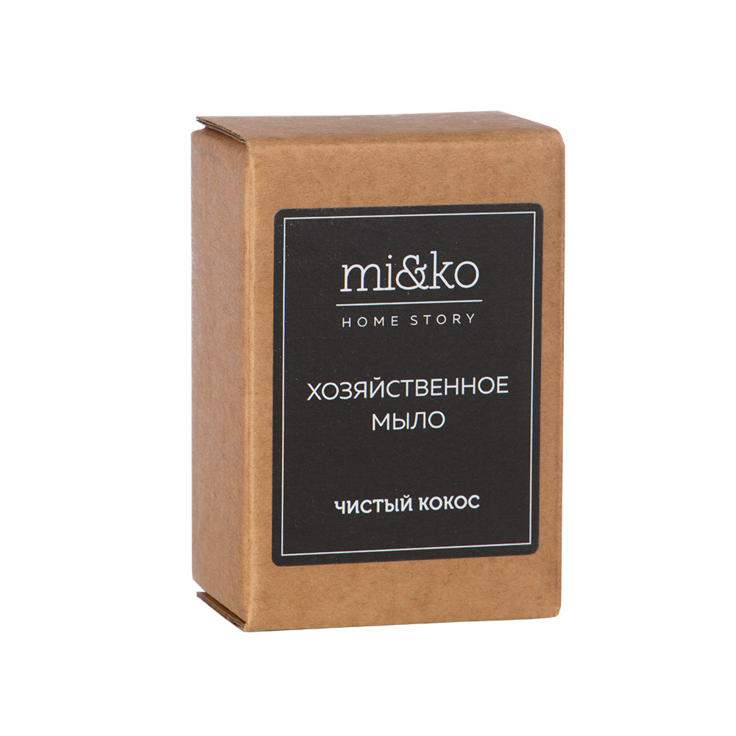 МиКо хозяйственное мыло для посуды "Чистый кокос" 175 г